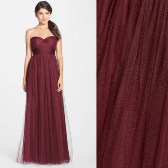 JENNY YOO Annabelle Convertible Tulle Column Dress - Picture 2 of 6